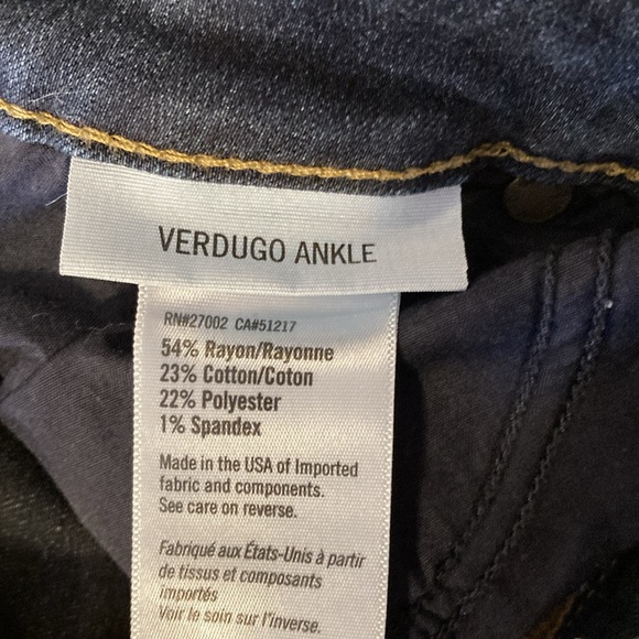Paige Jeans Verdugo Ankle- Nottingham Size‎ 27 - Picture 7 of 9